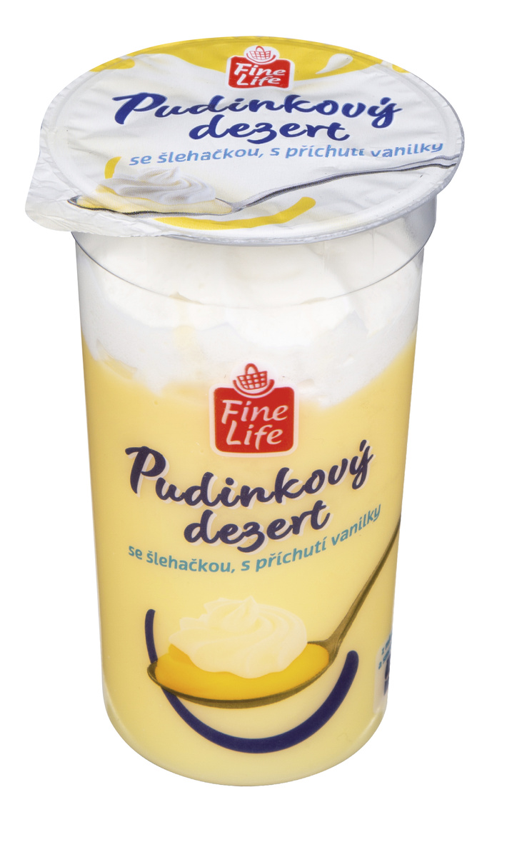 Fine Life Dezert pudingový vanilkový chlaz. 20x200g