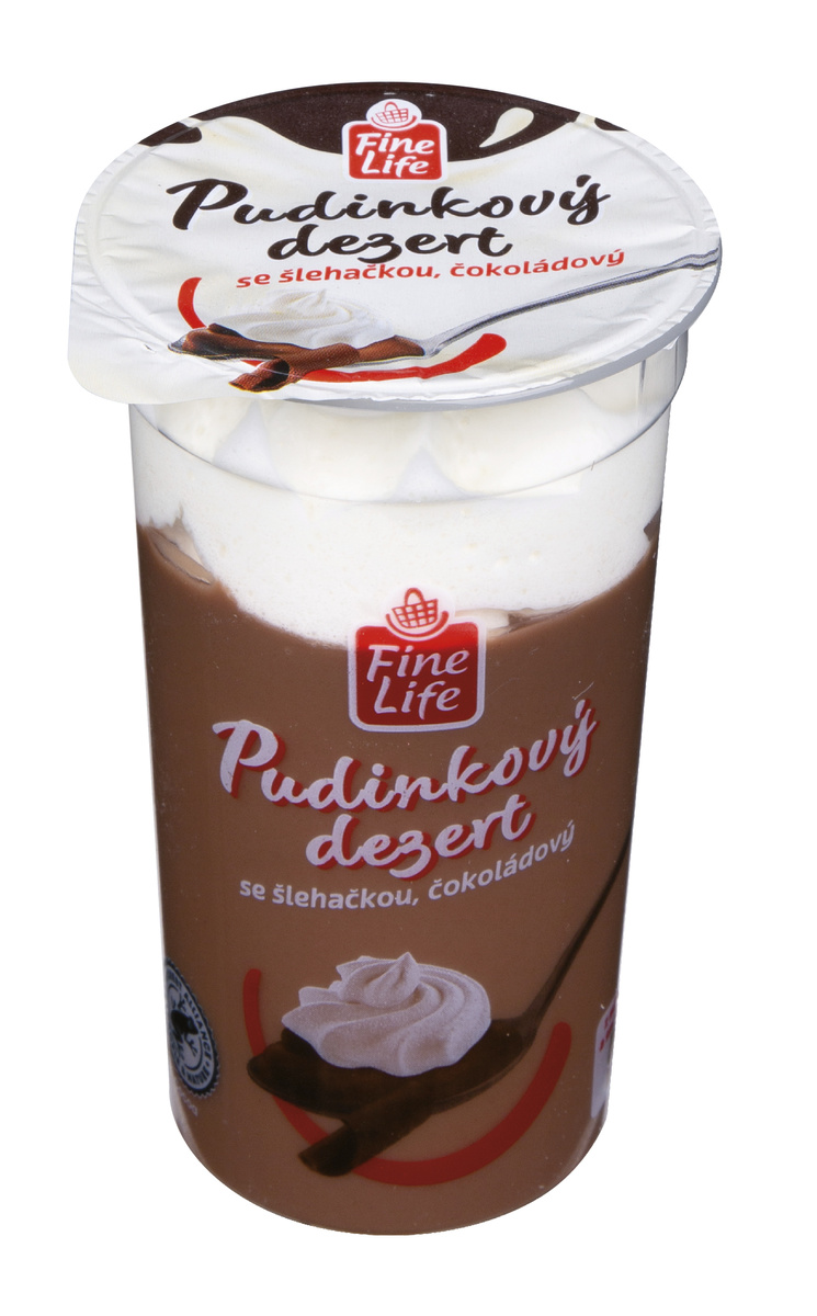 Fine Life Dezert puding čokoláda chlaz. 20x200g