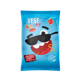 Vest Kinder tyčinky bez posypu soli 5x50g