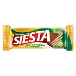 Siesta oříšková oplatka 35g