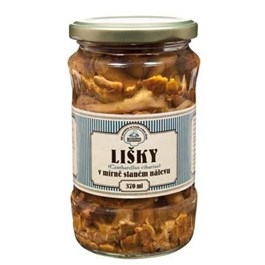 Liška obecná ve slaném nálevu 370ml