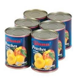 Giana Broskve půlené 850ml