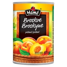 Hamé broskve půlené 415ml