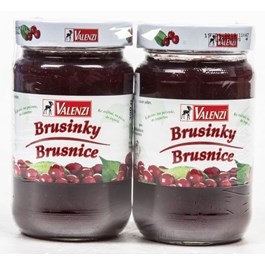 Valenzi Brusinky kanadské 390g