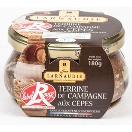 Larnaudie Terrinne venkovská + hřiby 180g