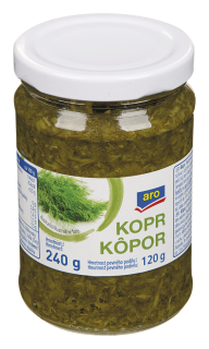 Kopr sterilovaný 240g