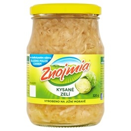 Znojmia Zelí bílé kysané 320g