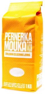 Pernerka Mouka špaldová celozrnná 1kg