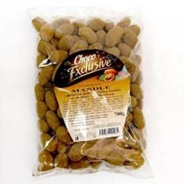 Poex Mandle v mléčné čokoládě se skořicí 700g